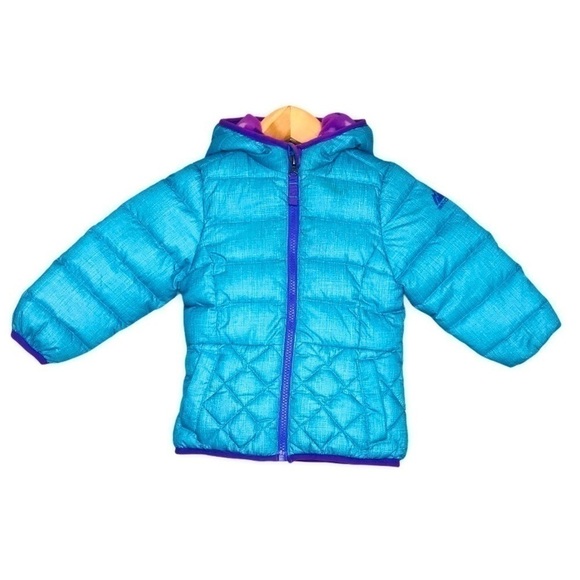 Snozu Girls Fleece Lined Winter Puffer Jacket - Picture 1 of 9
